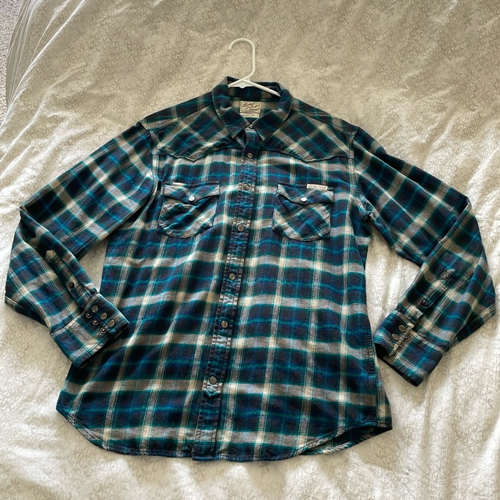 Lucky brand men’s flannel